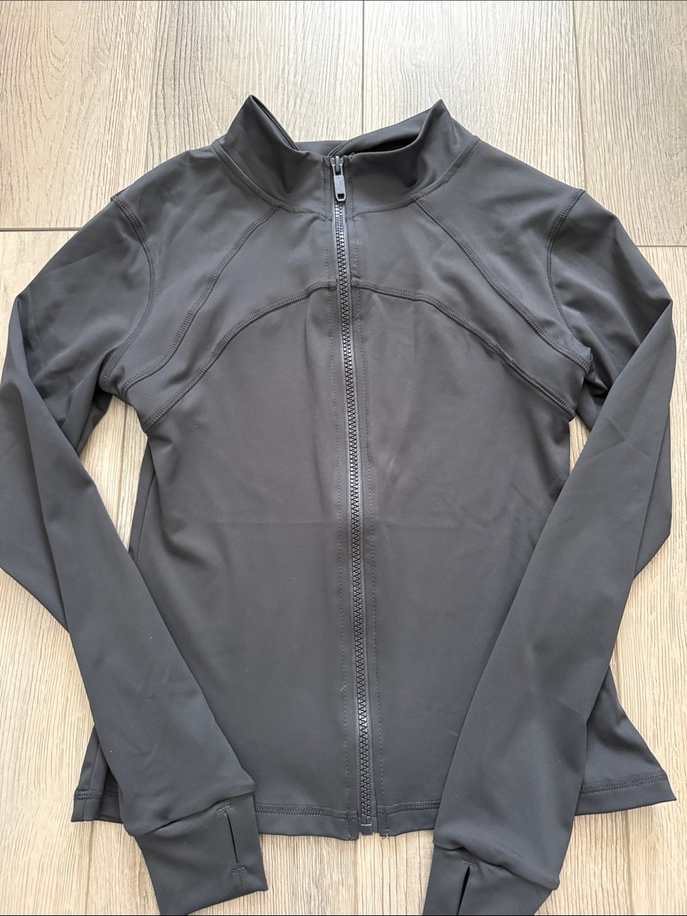 Women’s charcoal grey Full-Zip Jacket - no brand